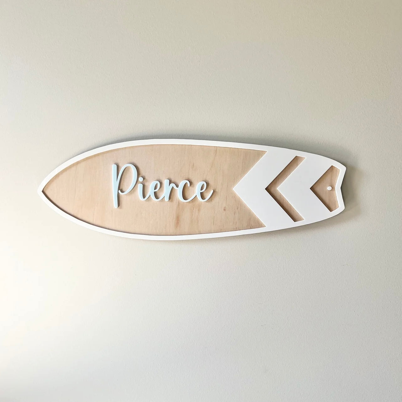 Name Plauqe, Surf Board - Surf and Sun Collection